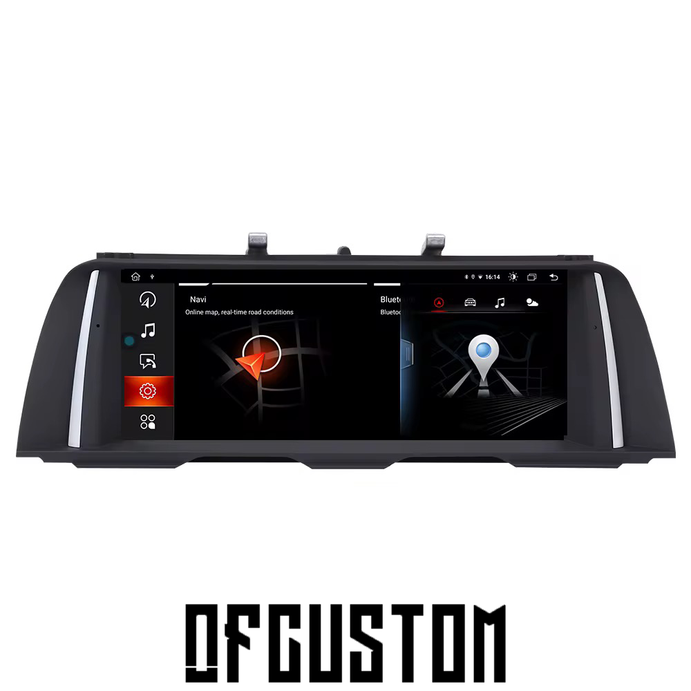 ᴏꜰꜰᴄᴜꜱᴛᴏᴍ™BMW 5 Series F10 F11 Android 10.25" / 12.3" Monitor – Android Auto, CarPlay, WiFi, Bluetooth, GPS Navigator