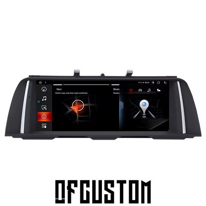 ᴏꜰꜰᴄᴜꜱᴛᴏᴍ™BMW 5 Series F10 F11 Android 10.25" / 12.3" Monitor – Android Auto, CarPlay, WiFi, Bluetooth, GPS Navigator