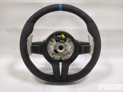 ᴏꜰꜰᴄᴜꜱᴛᴏᴍ™ Customised alcantara steering wheel suitable for bmw