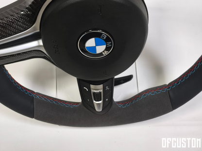 ᴏꜰꜰᴄᴜꜱᴛᴏᴍ™ Customised alcantara steering wheel suitable for bmw
