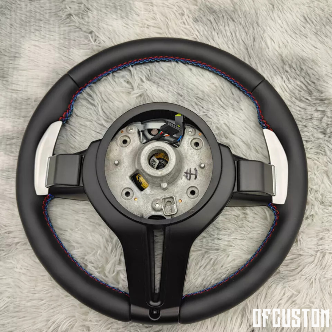 ᴏꜰꜰᴄᴜꜱᴛᴏᴍ™ Customised leather steering wheel suitable for bmw M5