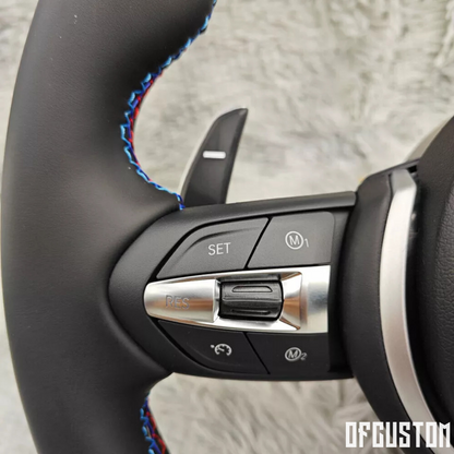 ᴏꜰꜰᴄᴜꜱᴛᴏᴍ™ Customised leather steering wheel suitable for bmw M5