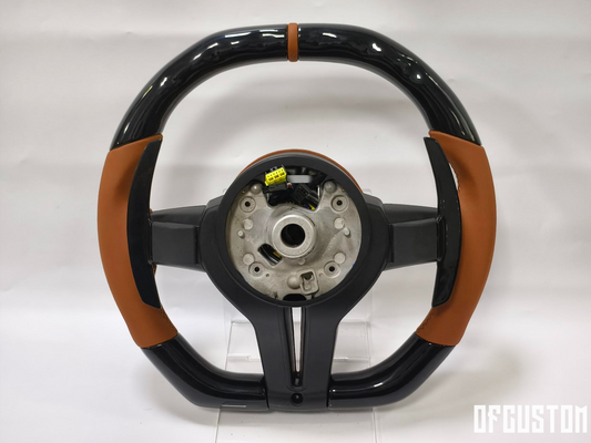 ᴏꜰꜰᴄᴜꜱᴛᴏᴍ™ Customised bmw custom ‘m’ steering wheel in carbon and fine leather