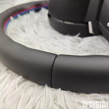 ᴏꜰꜰᴄᴜꜱᴛᴏᴍ™ Customised leather steering wheel suitable for bmw M5