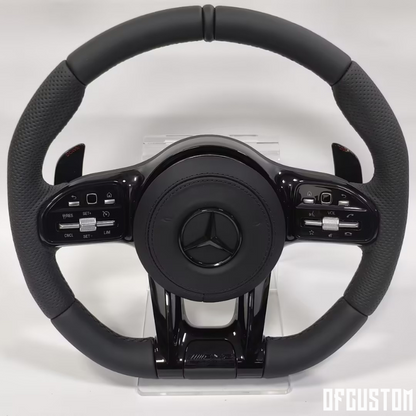 ᴏꜰꜰᴄᴜꜱᴛᴏᴍ™ Mercedes-Benz custom leather/carbon steering wheel