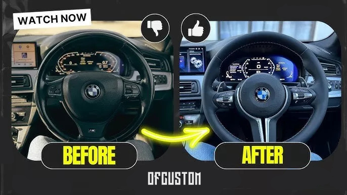 STEERING WHEEL CARBON  STYLE E90